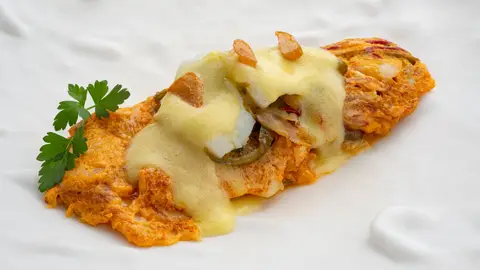 Tortilla de bacalao Club Ranero Tortilla de bacalao Club Ranero