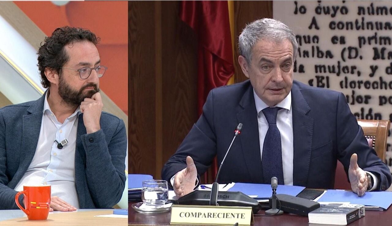 Zapatero en Espejo P&uacute;blico.