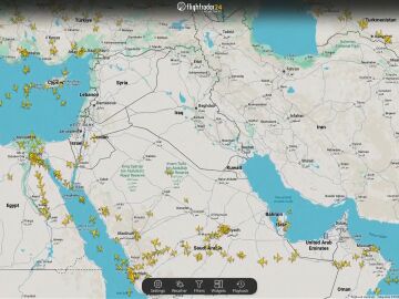 Sin tr&aacute;fico a&eacute;reo sobre la zona cr&iacute;tica