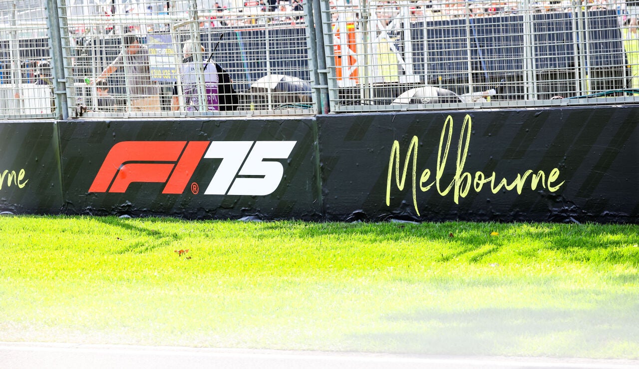 Un muro del trazado de Albert Park