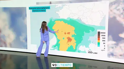 La previsión del tiempo de Mercedes Martín La previsión del tiempo de Mercedes Martín