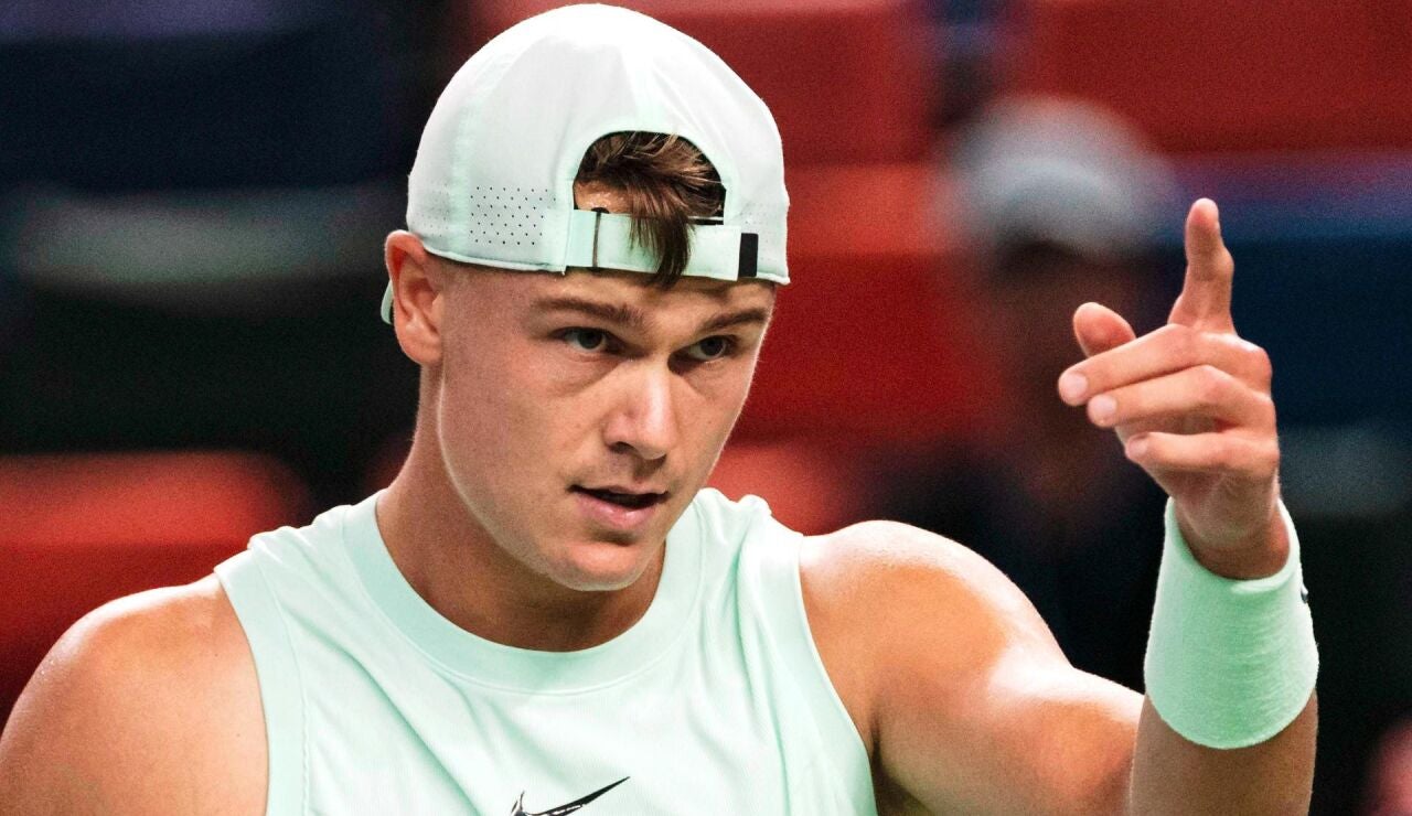 El tenista dan&eacute;s Holger Rune