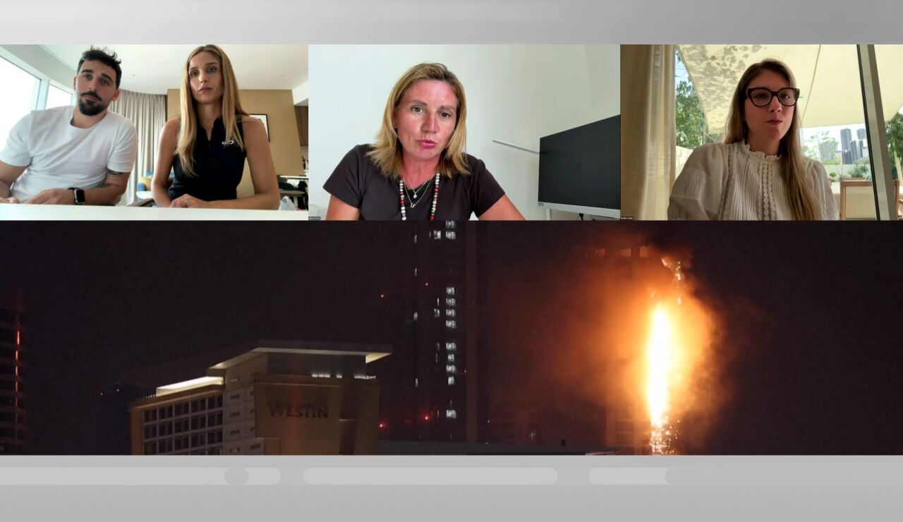 Espa&ntilde;oles atrapados en Emiratos &Aacute;rabes