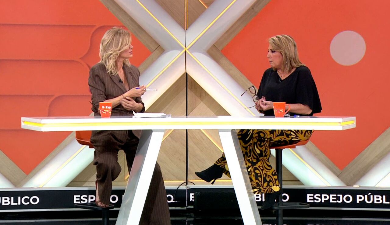 Susana D&iacute;az en Espejo P&uacute;blico.