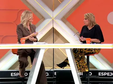 Susana Díaz en Espejo Público. Susana Díaz en Espejo Público.