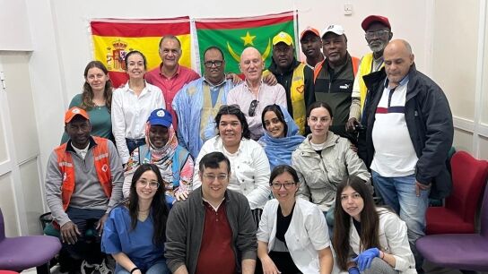La primera expedici&oacute;n 'Balmis para la Visi&oacute;n', impulsada por la Fundaci&oacute;n Jorge Ali&oacute; en Mauritania
