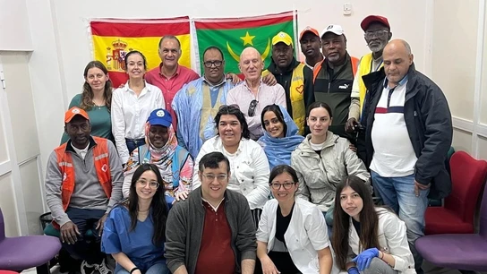 La primera expedición 'Balmis para la Visión', impulsada por la Fundación Jorge Alió en Mauritania La primera expedición 'Balmis para la Visión', impulsada por la Fundación Jorge Alió en Mauritania