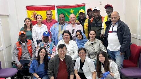 La primera expedici&oacute;n 'Balmis para la Visi&oacute;n', impulsada por la Fundaci&oacute;n Jorge Ali&oacute; en Mauritania