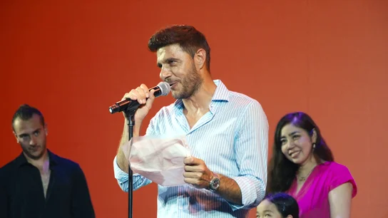 El emotivo discurso de Joaquín en la Expo de Osaka El emotivo discurso de Joaquín en la Expo de Osaka