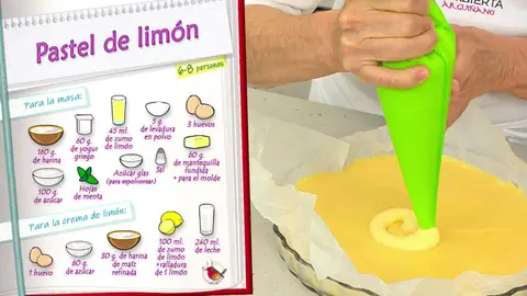 Ingredientes Pastel de limón Ingredientes Pastel de limón