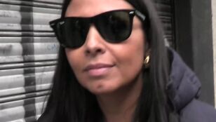 Sara Verdasco ante los micr&oacute;fonos