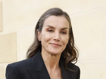 La reina Letizia en la despedida de Fernando Ónega La reina Letizia en la despedida de Fernando Ónega