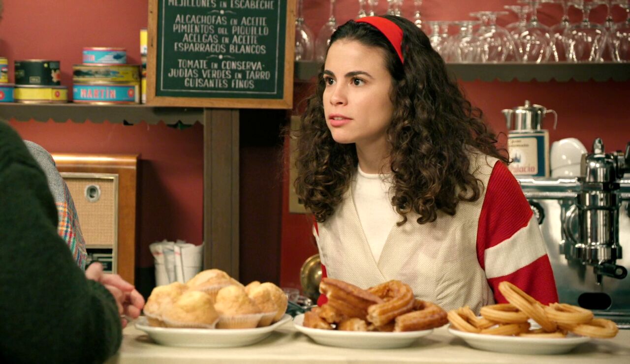 &iexcl;Menudo susto! Salva defiende a Mabel frente a Esteban 