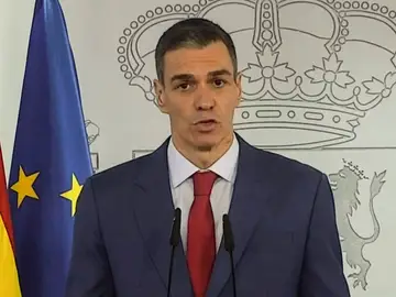 Pedro Sánchez comparece en La Moncloa Pedro Sánchez comparece en La Moncloa