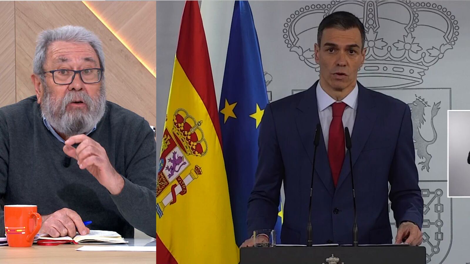 Cándido Méndez, crítico con la respuesta de Pedro Sánchez a Donald Trump: 