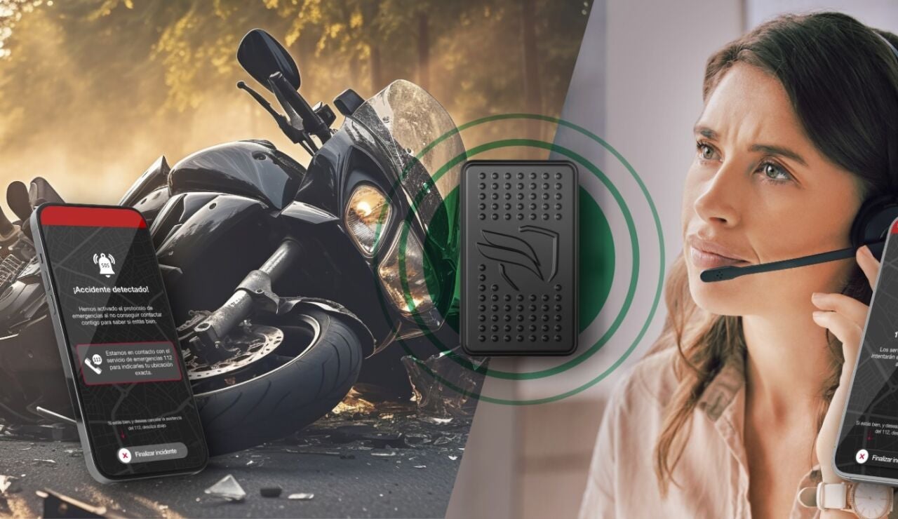 La aplicaci&oacute;n que avisa a Emergencias tras un accidente de moto