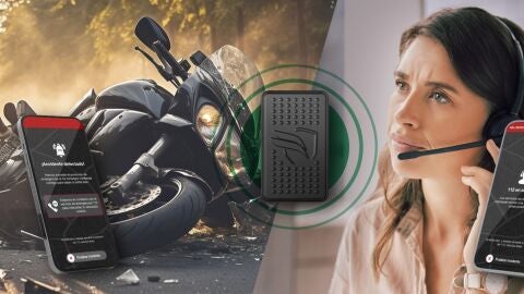 La aplicaci&oacute;n que avisa a Emergencias tras un accidente de moto