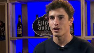 Marc M&aacute;rquez atiende a Antena 3 Deportes