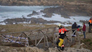 Contin&uacute;a el dispositivo de b&uacute;squeda para dar con el desaparecido en el accidente de Santander