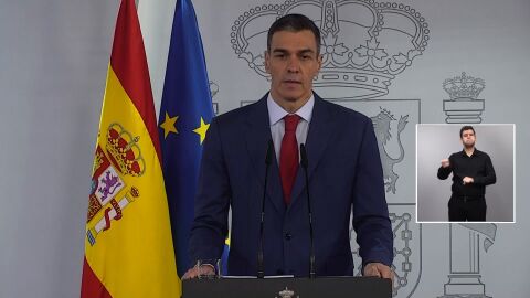 Pedro S&aacute;nchez resume la posici&oacute;n de Espa&ntilde;a ante la guerra de Oriente Medio en: "No a la guerra"