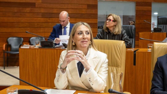 La candidata popular a la reelecci&oacute;n como presidenta de la Junta de Extremadura, Mar&iacute;a Guardiola