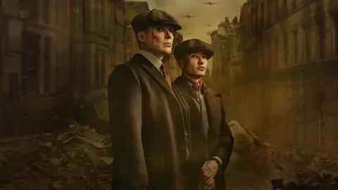 Póster de Peaky Blinders: El hombre inmortal con Cillian Murphy y Barry Keoghan Póster de Peaky Blinders: El hombre inmortal con Cillian Murphy y Barry Keoghan