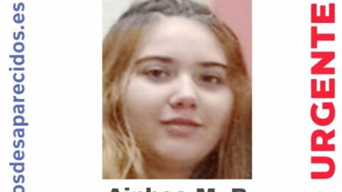 Imagen de la menor desaparecida en Ourense