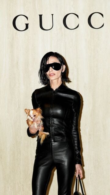 Demi Moore en la Semana de la Moda de Milán