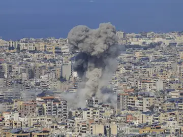 El Ejército israelí lanza nuevos ataques contra el sur de Beirut El Ejército israelí lanza nuevos ataques contra el sur de Beirut