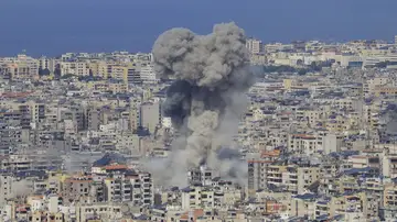 El Ejército israelí lanza nuevos ataques contra el sur de Beirut El Ejército israelí lanza nuevos ataques contra el sur de Beirut