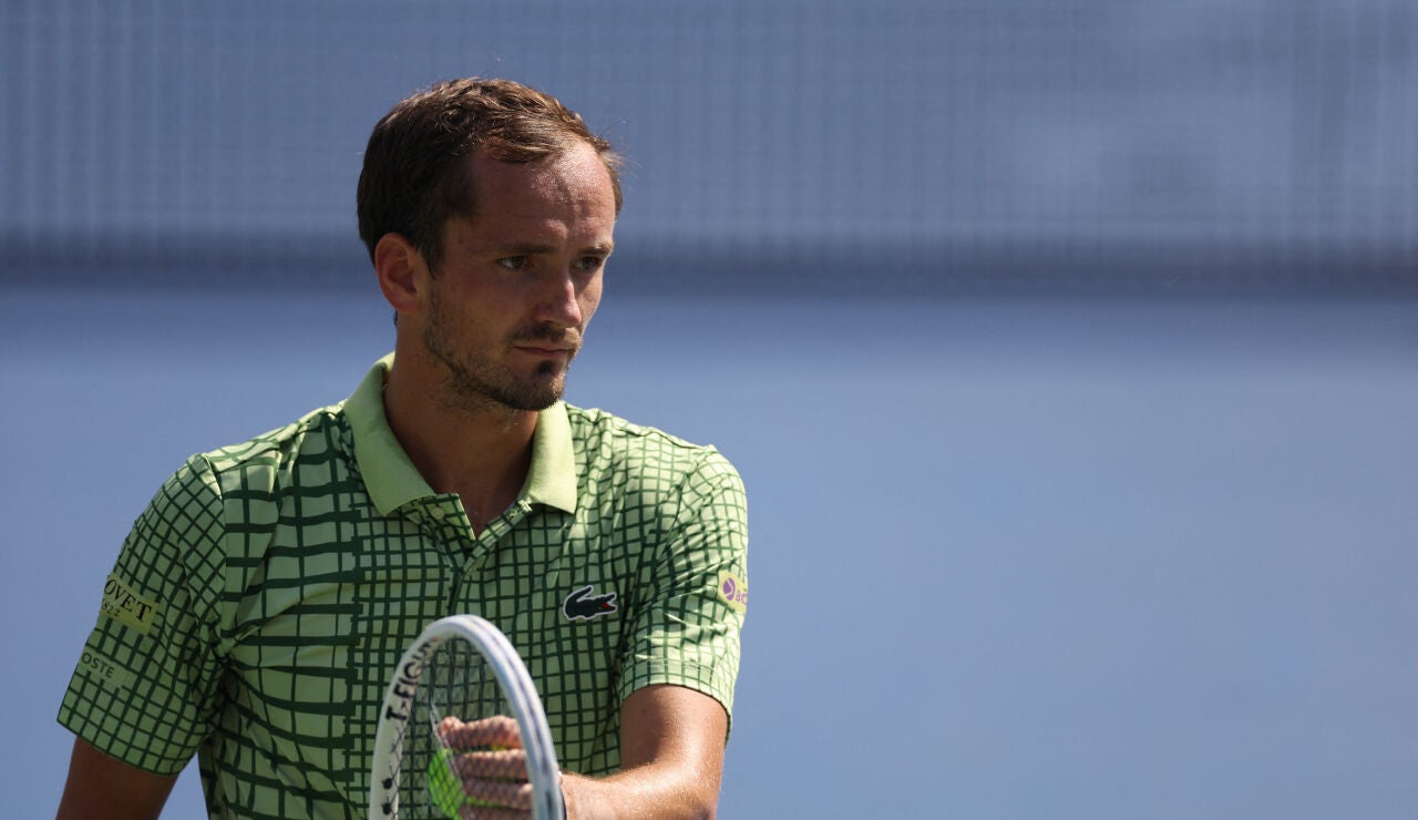 Daniil Medvedev, en el ATP500 de Dub&aacute;i
