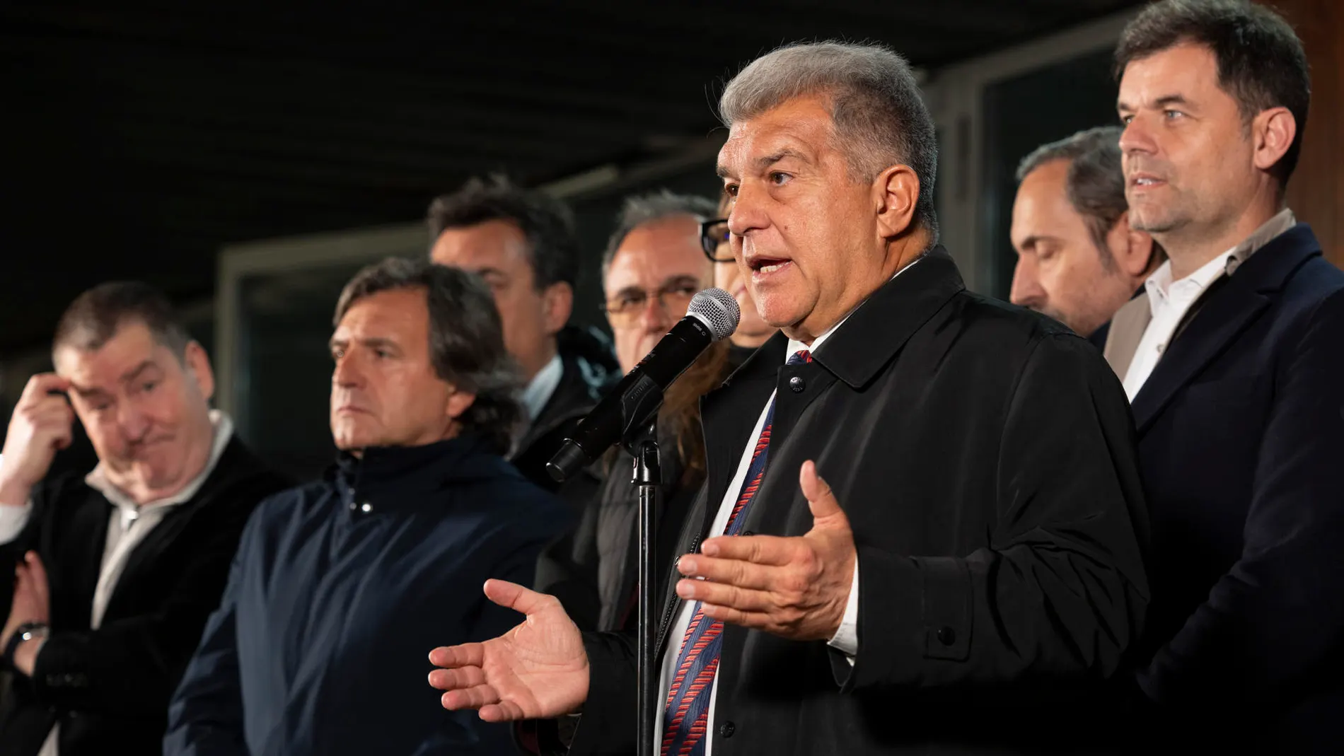 El aspirante a la presidencia del FC Barcelona Joan Laporta El aspirante a la presidencia del FC Barcelona Joan Laporta