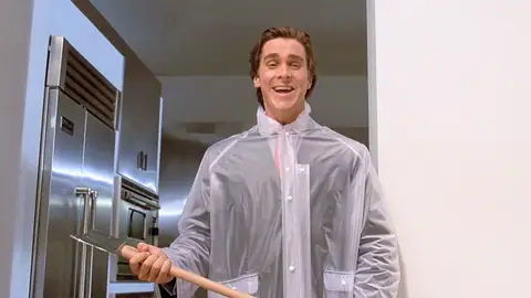 American Pyscho, con Christian Bale American Pyscho, con Christian Bale