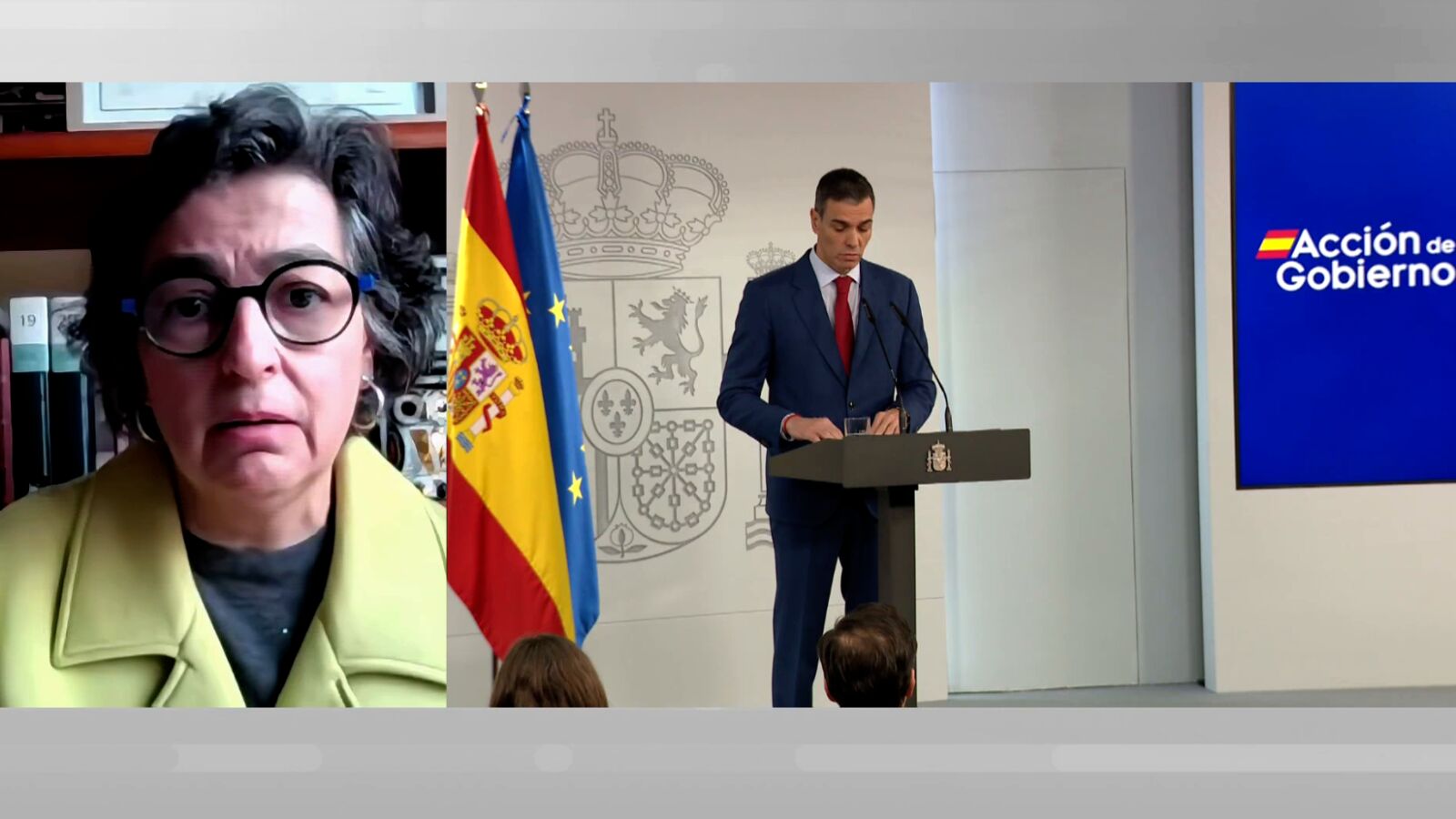 La exministra de Asuntos Exteriores Arancha González Laya: 