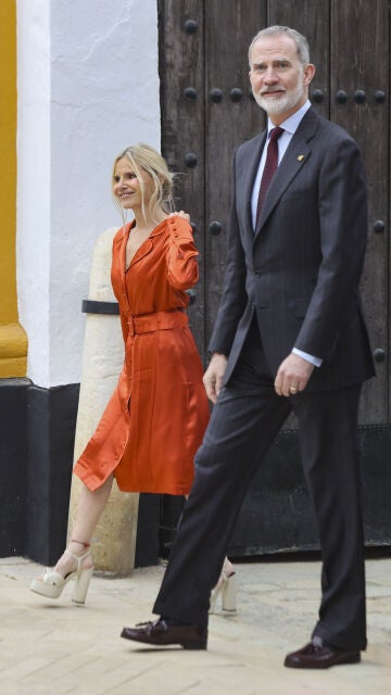 Eugenia Martínez de Irujo y el Rey Felipe VI 