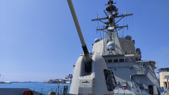 La fragata 'Crist&oacute;bal Col&oacute;n' que va camino de Chipre es el buque de guerra m&aacute;s avanzado de la Armada Espa&ntilde;ola