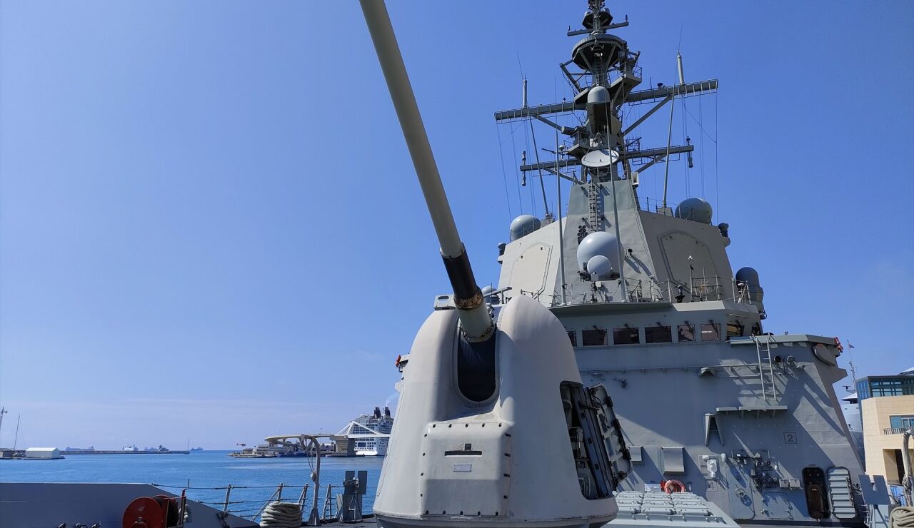 La fragata 'Crist&oacute;bal Col&oacute;n' que va camino de Chipre es el buque de guerra m&aacute;s avanzado de la Armada Espa&ntilde;ola