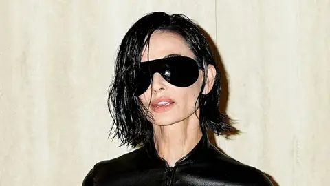 Demi Moore en la Semana de la Moda de Milán Demi Moore en la Semana de la Moda de Milán