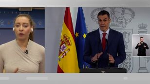 El controvertido 'no a la guerra' de S&aacute;nchez.