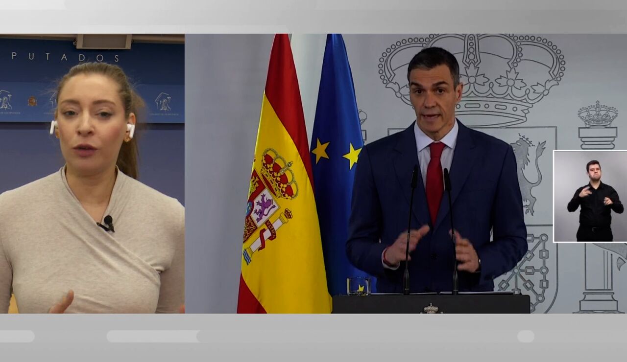 El controvertido 'no a la guerra' de S&aacute;nchez.