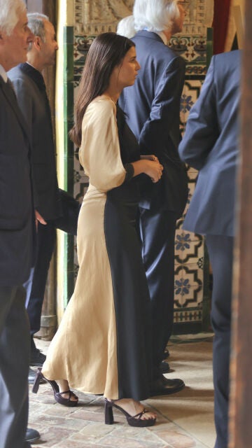 Tana Rivera en el primer homenaje a la duquesa de Alba