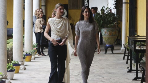 Sofía Palazuelo y Amina Martínez de Irujo