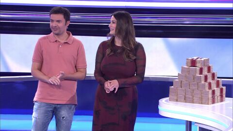 Jacobo y Bea, concursantes de Atrapa un mill&oacute;n