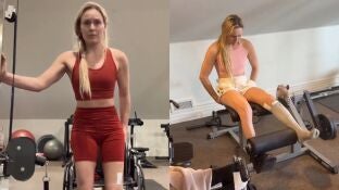 Lindsey Vonn, en plena recuperaci&oacute;n