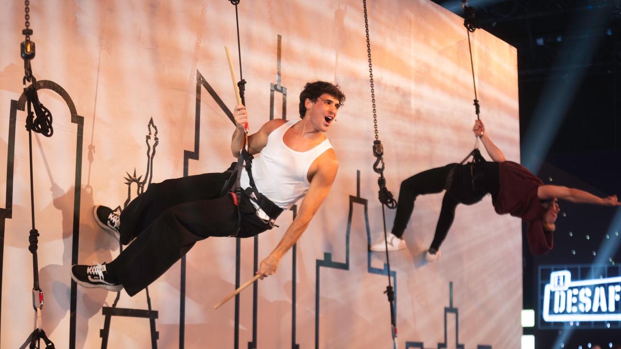 Daniel Illescas vuela sobre Nueva York en una de las actuaciones más espectaculares de El Desafío