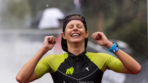 La triatleta danesa Imogen Simmonds La triatleta danesa Imogen Simmonds