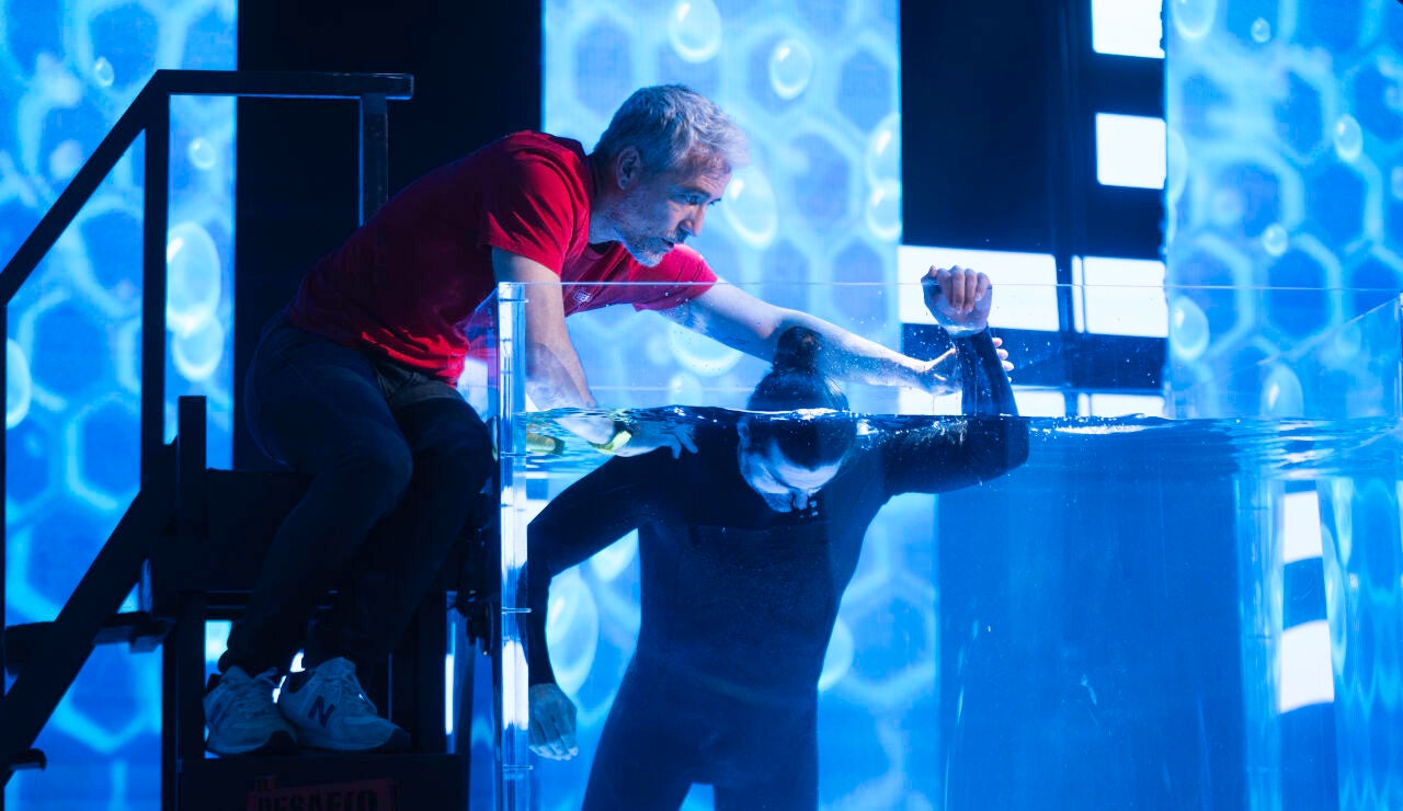 Miguel &Aacute;ngel Mu&ntilde;oz consigue 3:02 minutos en la apnea de El Desaf&iacute;o