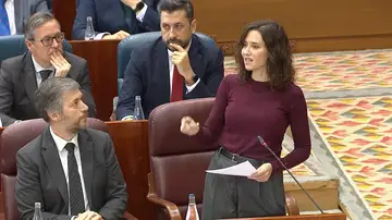 Isabel Díaz Ayuso, en la Asamblea de Madrid Isabel Díaz Ayuso, en la Asamblea de Madrid