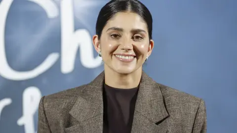 María de Jaime posando en el photocall María de Jaime posando en el photocall