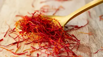 Imagen de archivo de azafrán Imagen de archivo de azafrán